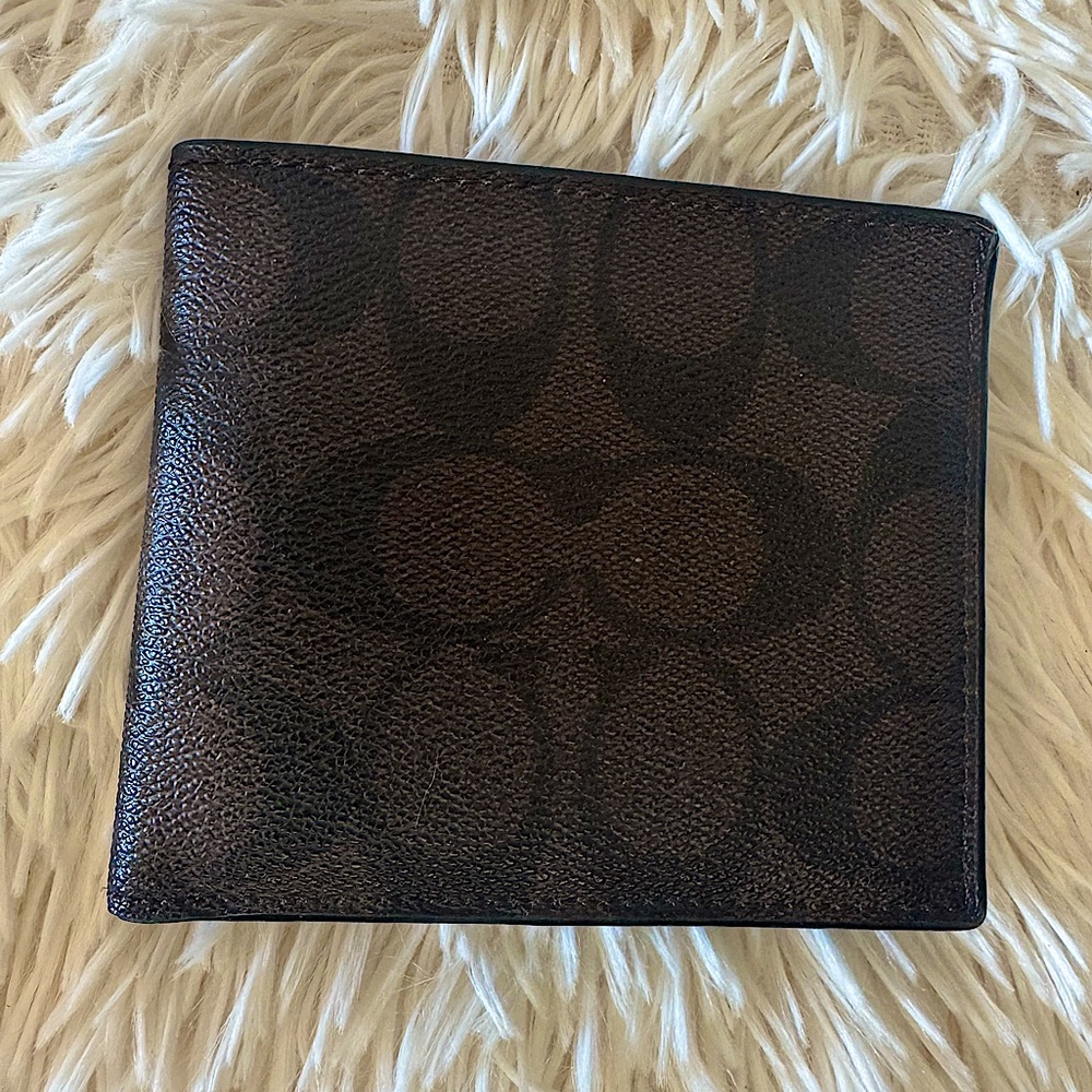 Coach Brown Leather Wallet